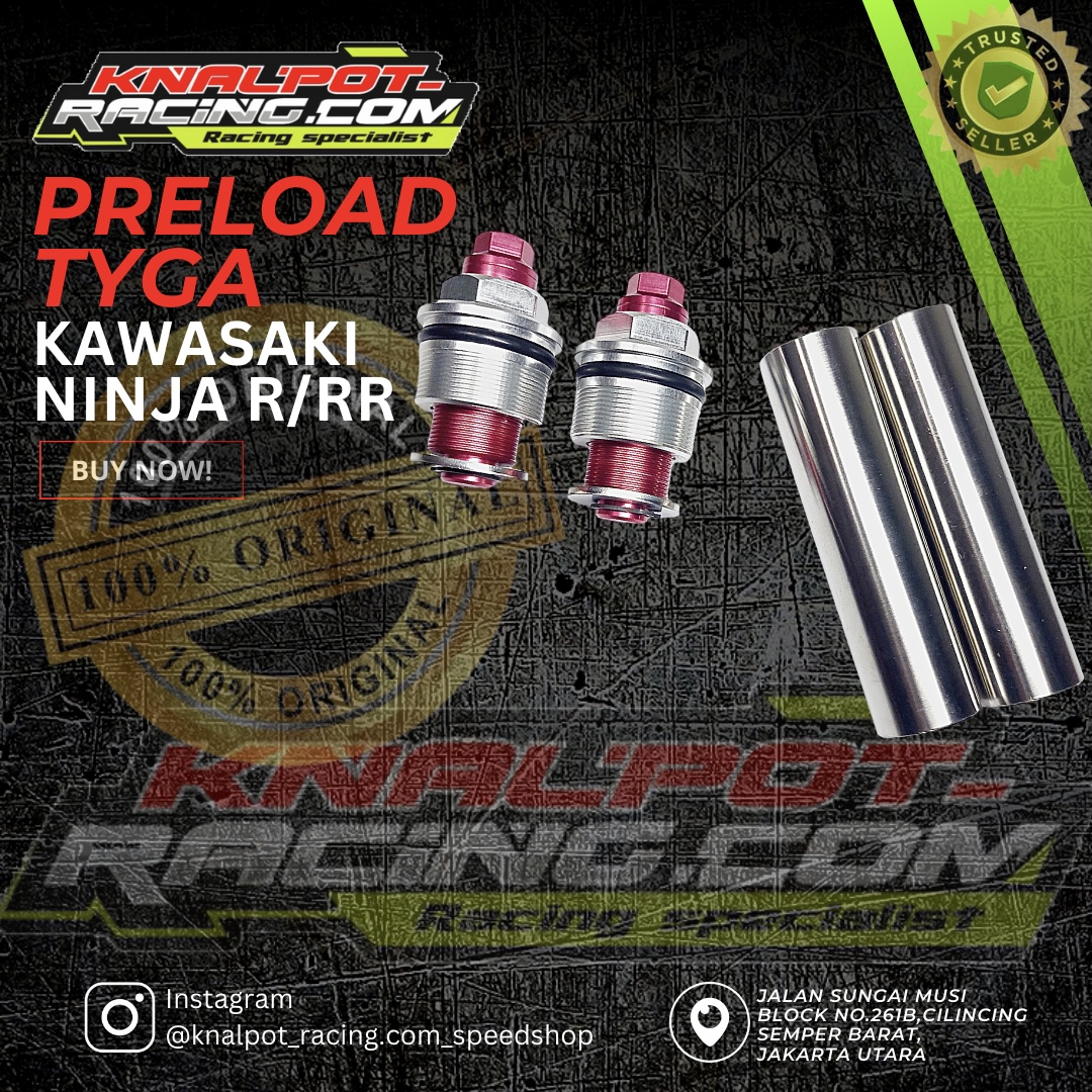 PRELOAD TYGA KAWASAKI NINJA R/RR
